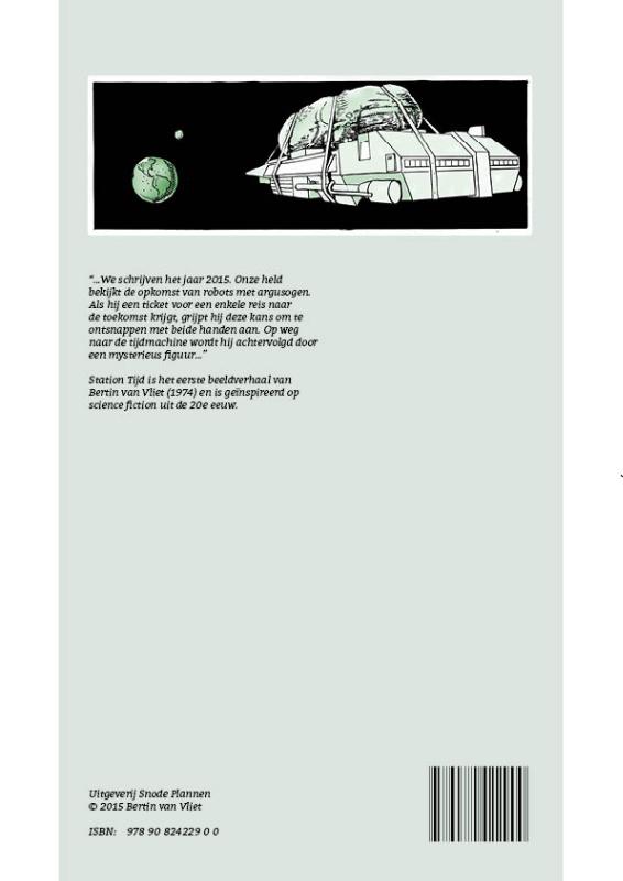 Achterkant van Station Tijd