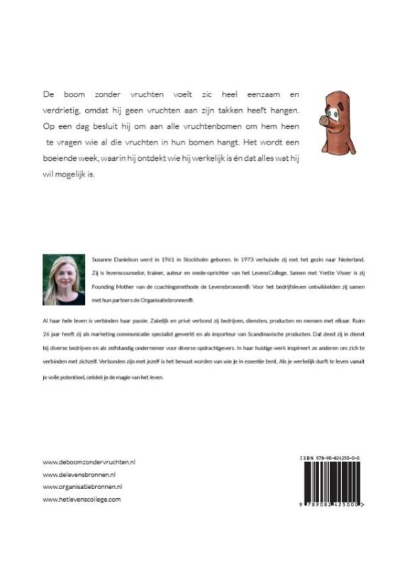 Achterkant van De boom zonder vruchten