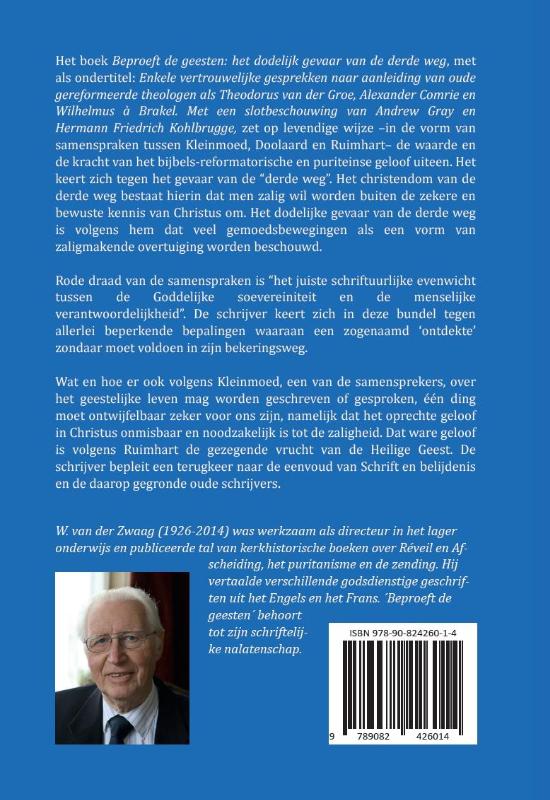 Achterkant van Beproeft de geesten