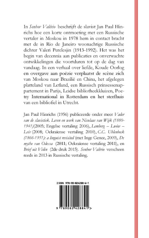 Achterkant van Senhor Valério