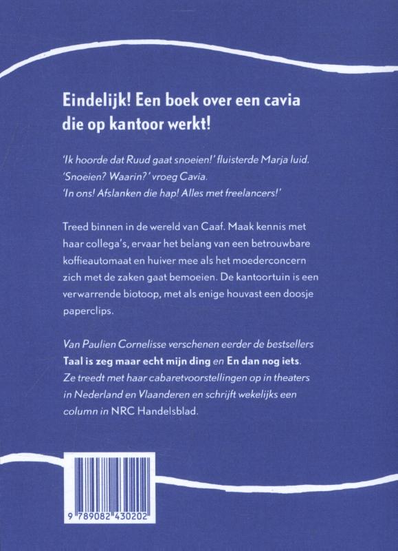 Achterkant van De verwarde cavia