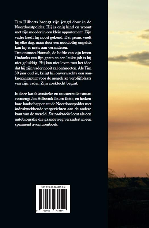 Achterkant van De zoektocht