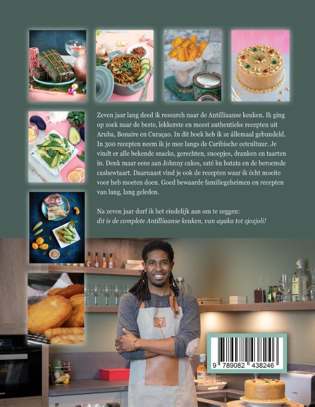 Achterkant van De Complete Antilliaanse Keuken