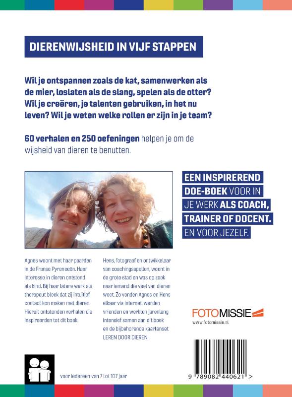 Achterkant van Dierenwijsheid