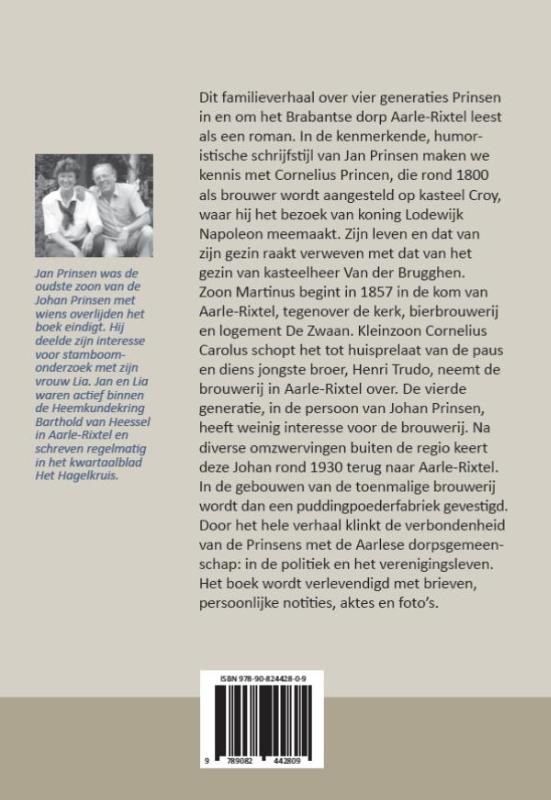 Achterkant van Leven in de brouwerij