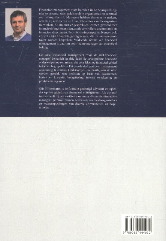 Achterkant van Management accounting & control