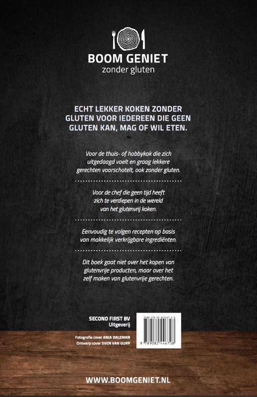 Achterkant van Boom geniet
