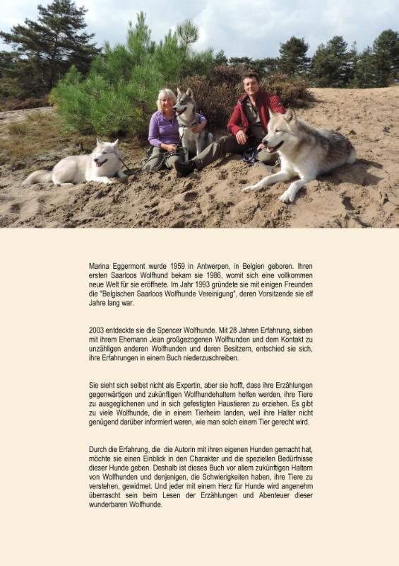 Achterkant van Mein leben mit wolfhunden