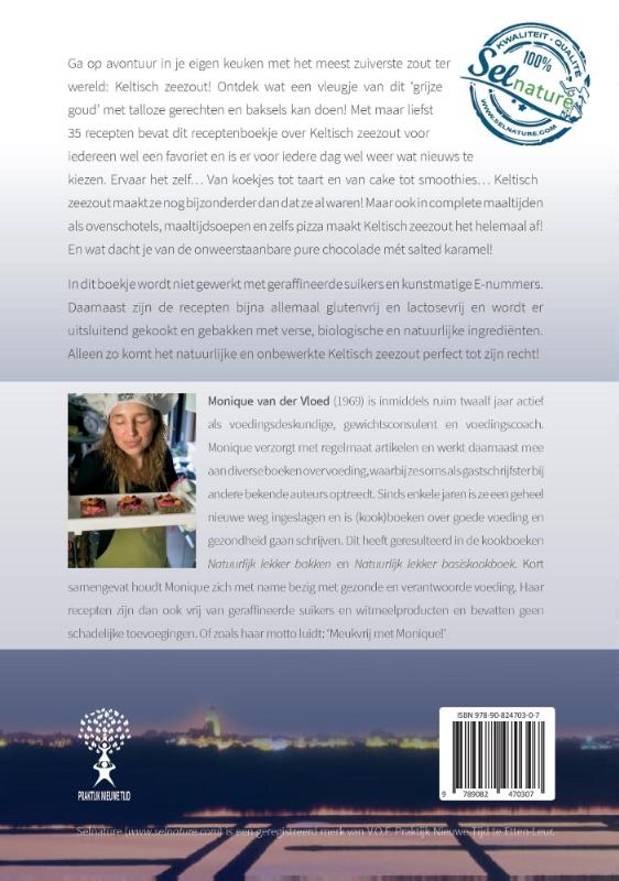 Achterkant van Keltisch zeezout