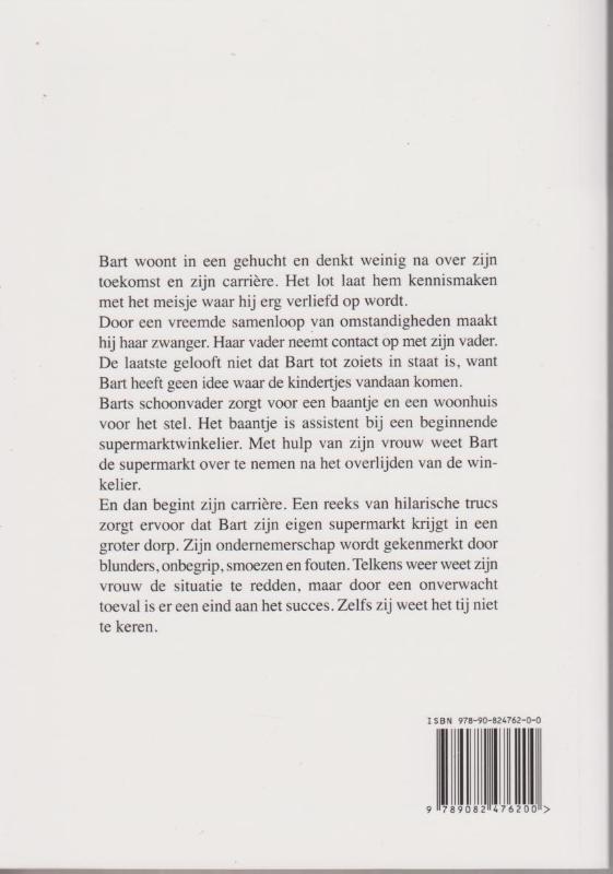 Achterkant van Bart