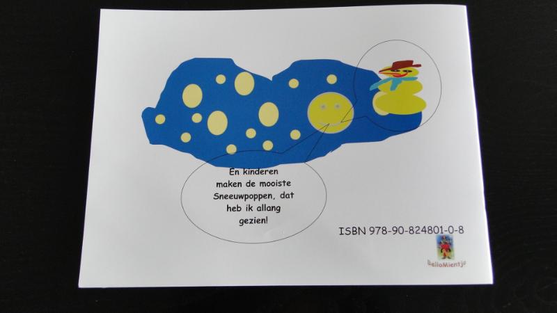 Achterkant van Het Sneeuwvlokje, dat Sneeuwpop wil worden!!!