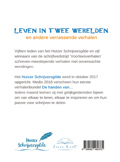 Achterkant van Leven in twee werelden