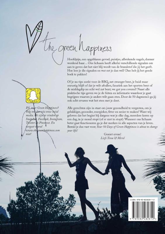 Achterkant van Your 50 Days of Green Happiness