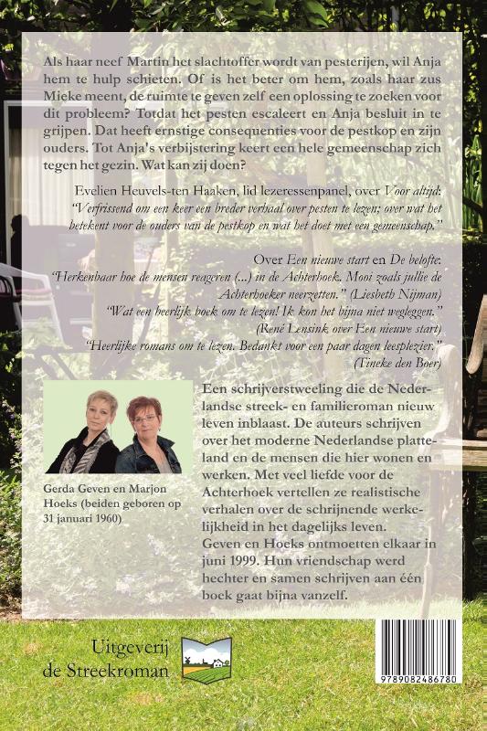 Achterkant van Voor altijd