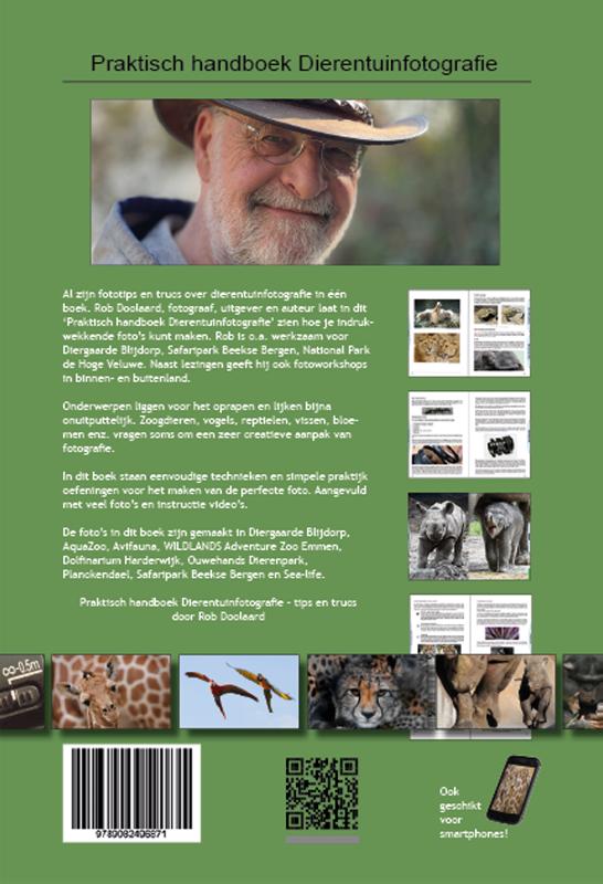 Achterkant van Praktisch handboek Dierentuinfotografie