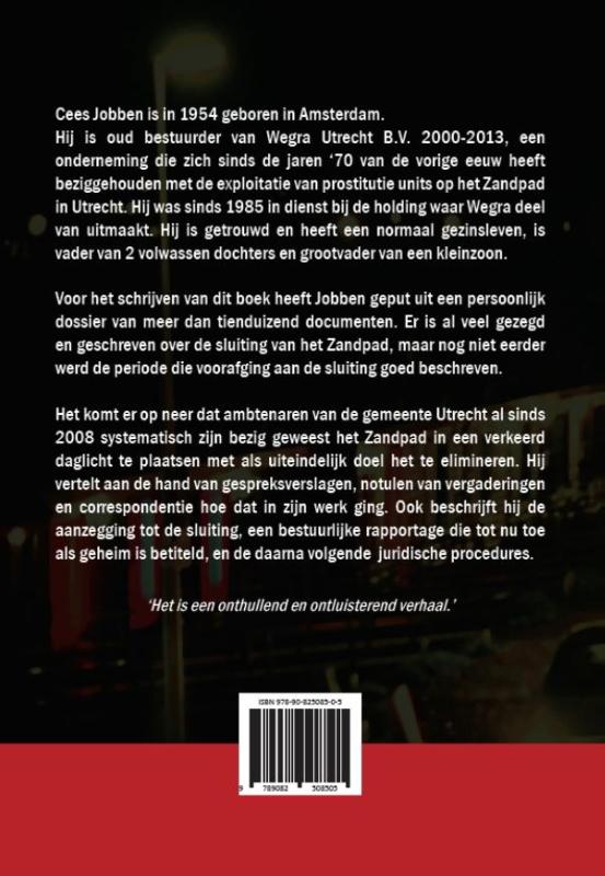 Achterkant van de moord op het Zandpad