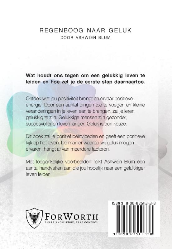 Achterkant van Regenboog Naar Geluk