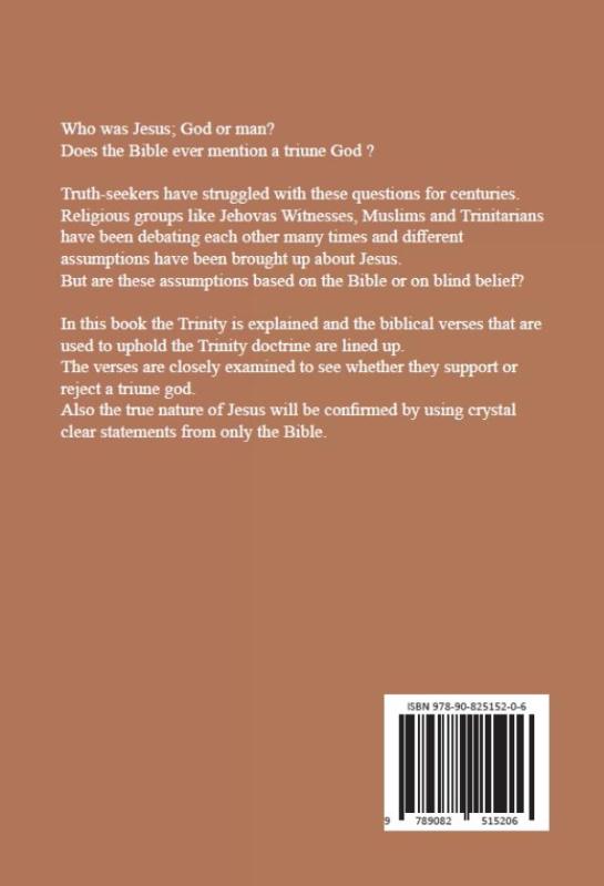 Achterkant van The Bible vs The Trinity