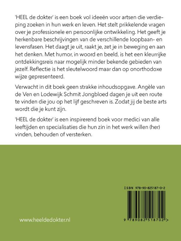 Achterkant van Heel de dokter
