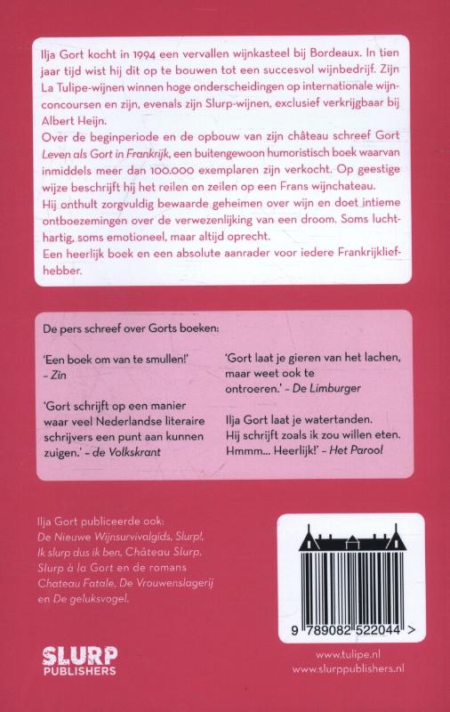 Achterkant van Leven als Gort in Frankrijk