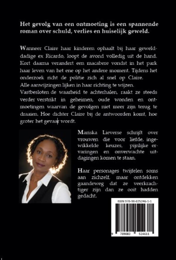 Achterkant van Het gevolg van een ontmoeting
