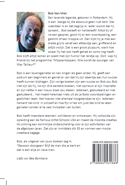 Achterkant van Te gek voor woorden