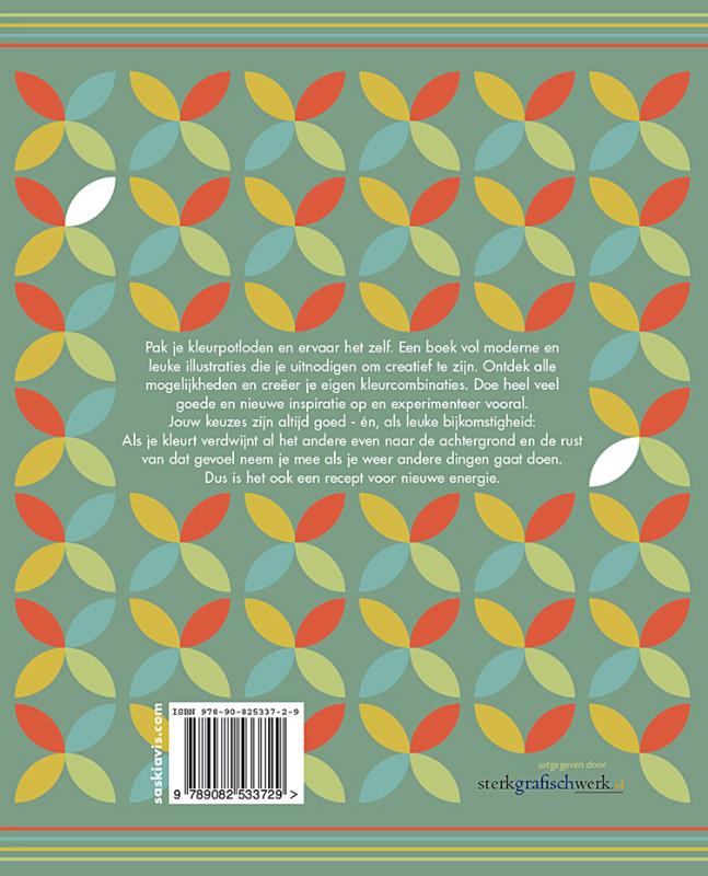 Achterkant van Modern dutch coloring book 3