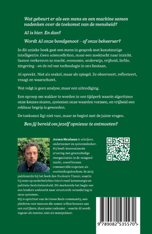 Achterkant van Green Rock