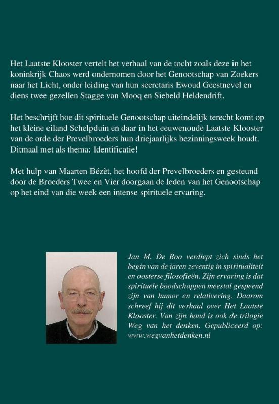 Achterkant van Het laatste klooster