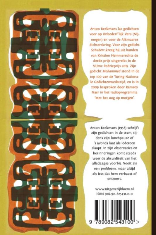 Achterkant van De psychologische test en ander gedichten