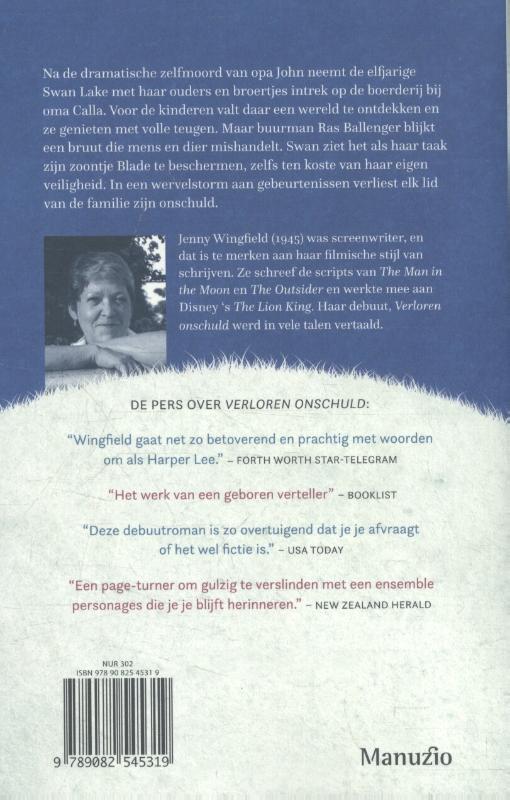 Achterkant van Verloren onschuld