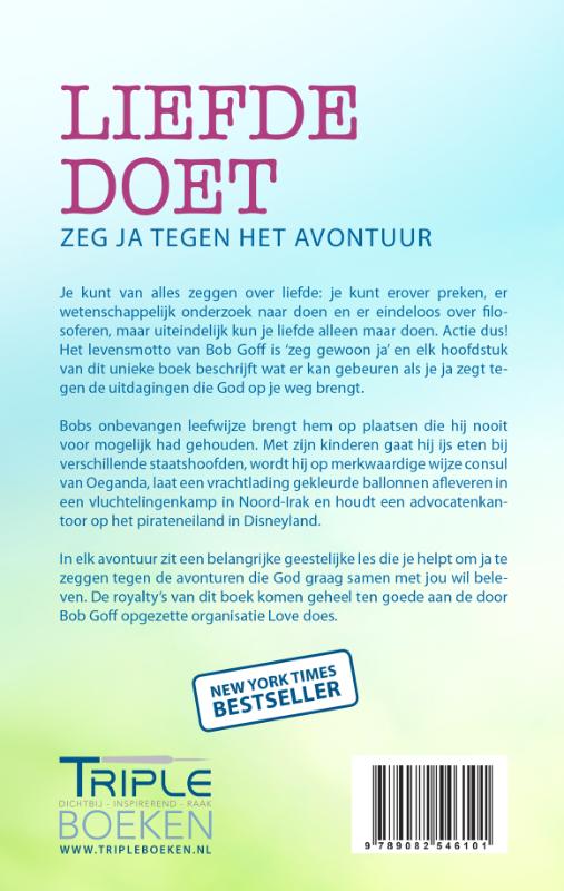 Achterkant van Liefde doet