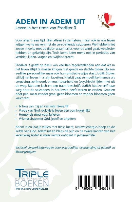 Achterkant van Adem in adem uit
