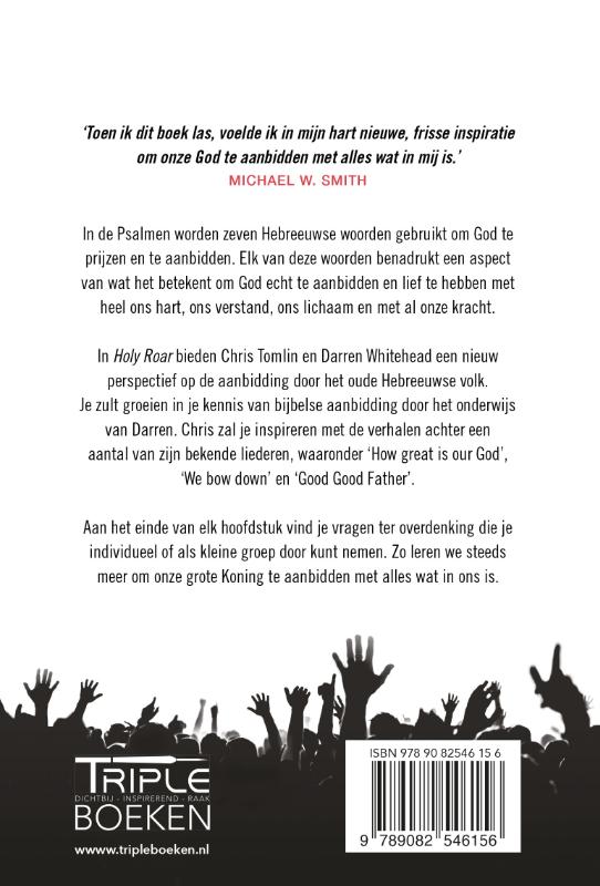 Achterkant van Holy Roar