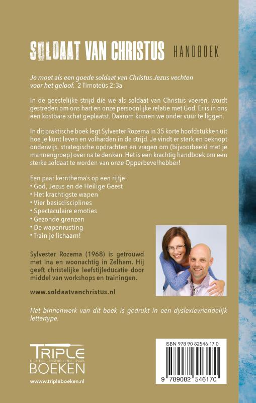 Achterkant van Soldaat van Christus