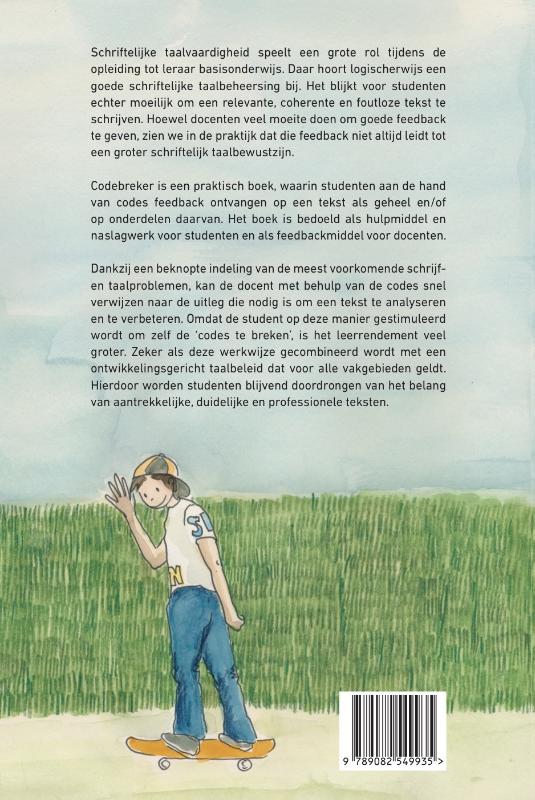 Achterkant van Codebreker