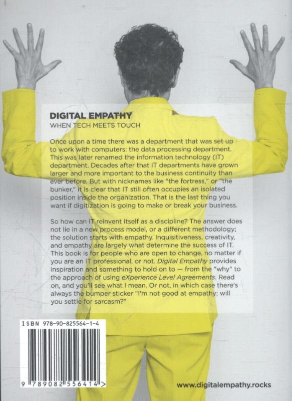 Achterkant van Digital empathy