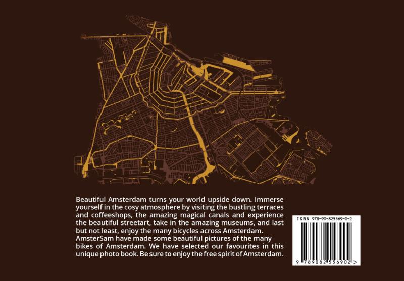 Achterkant van The Amsterdam bicycles