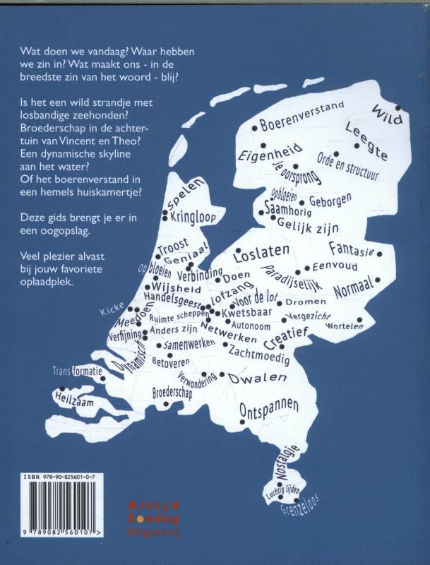 Achterkant van De geluksatlas