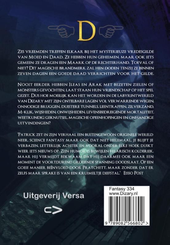 Achterkant van Dizary
