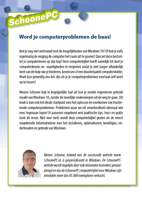 Achterkant van Computerbijbel voor Windows 10 - April 2018 Update