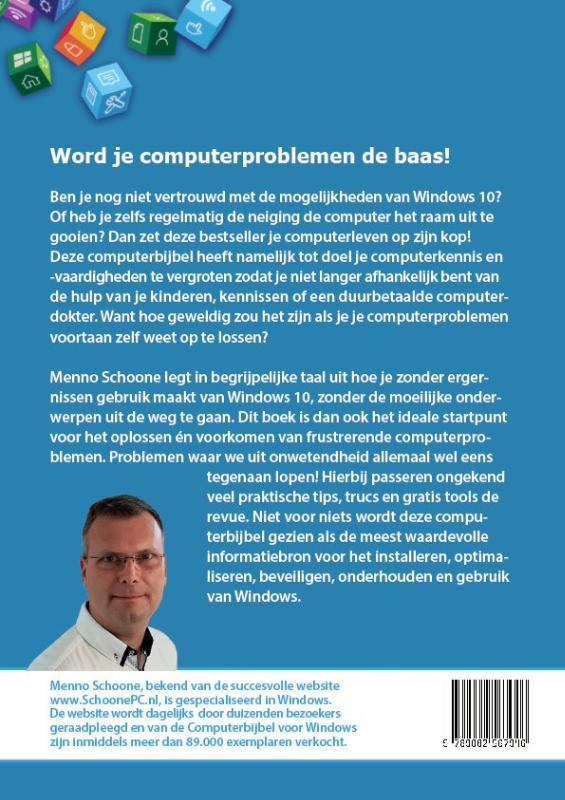 Achterkant van Computerbijbel voor Windows 10 - Oktober 2018 Update