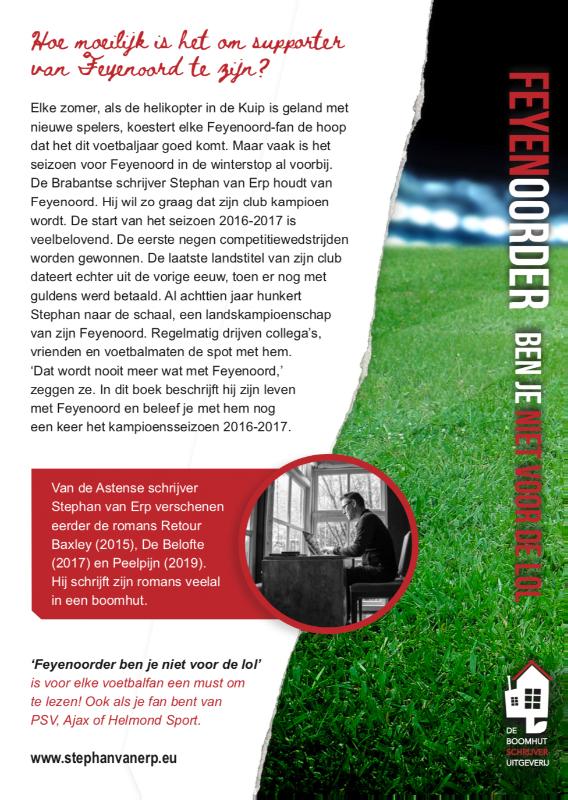 Achterkant van Feyenoorder ben je niet voor de lol