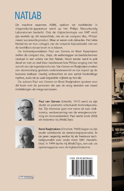 Achterkant van Natlab