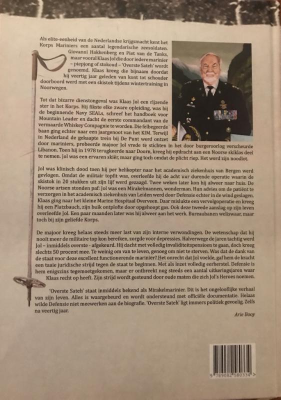Achterkant van Klaas Jol, Mirakelmarinier