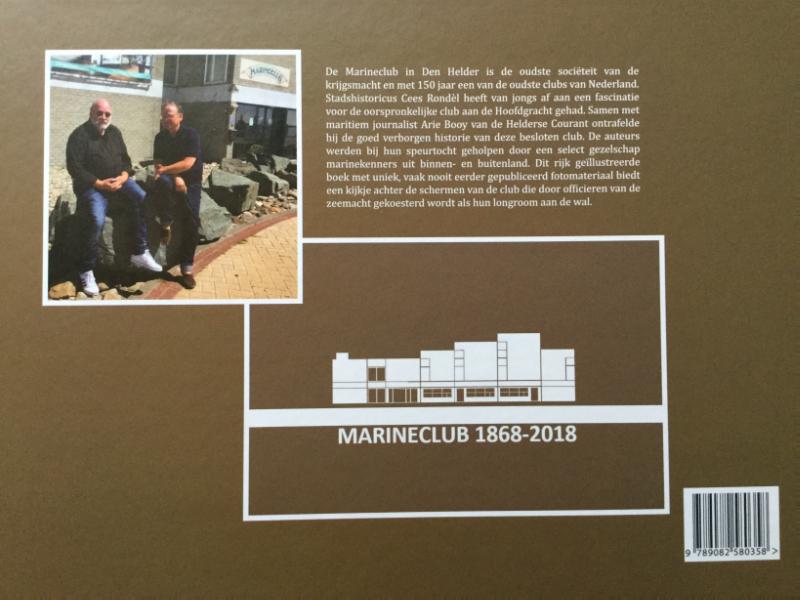 Achterkant van De Marineclub