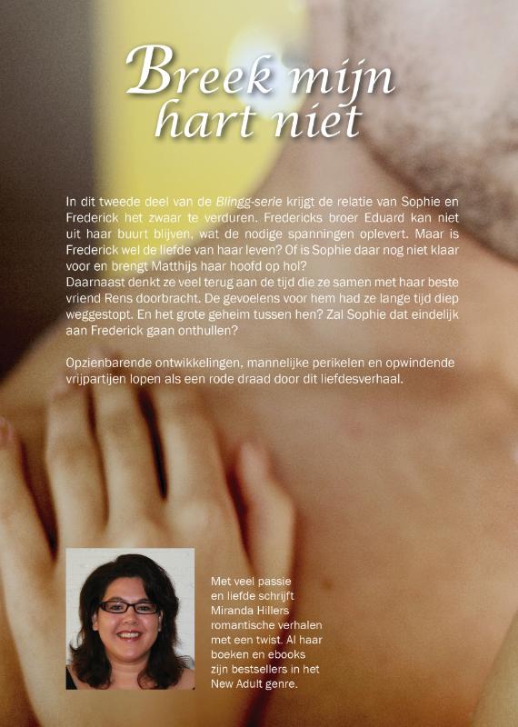Achterkant van Breek mijn hart niet