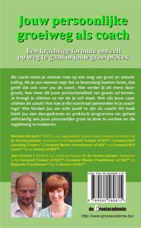 Achterkant van Jouw persoonlijke groeiweg als coach