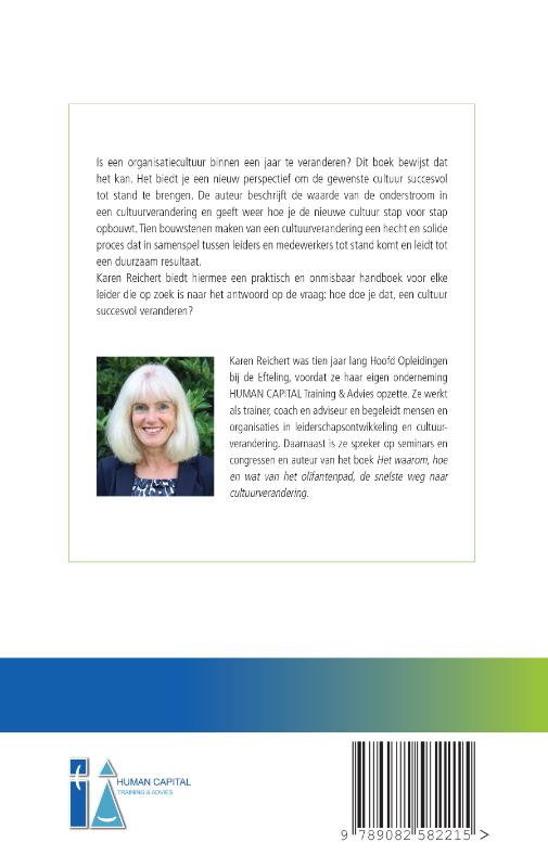 Achterkant van Succesvolle cultuurverandering