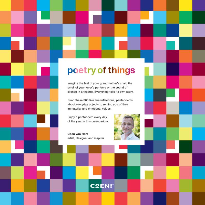 Achterkant van poetry of things